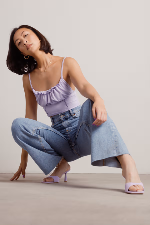 Basique Crop Top - Ivory