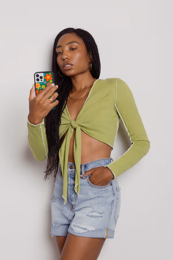 Wildflower Bloom Iphone Case - Green Multi