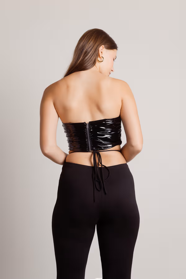 Change You Crop Top - Black