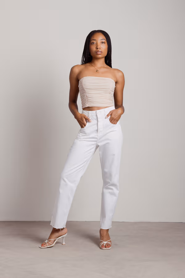 Taunting You Tube Top - Cream