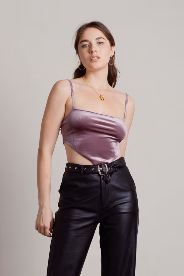 DeMun Crop Top - Gold