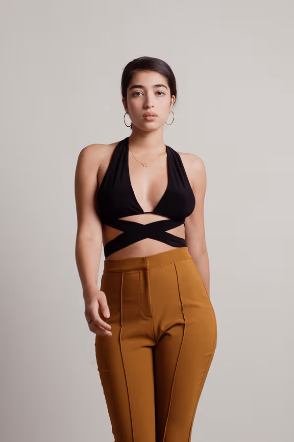 Ossia Crop Top - White