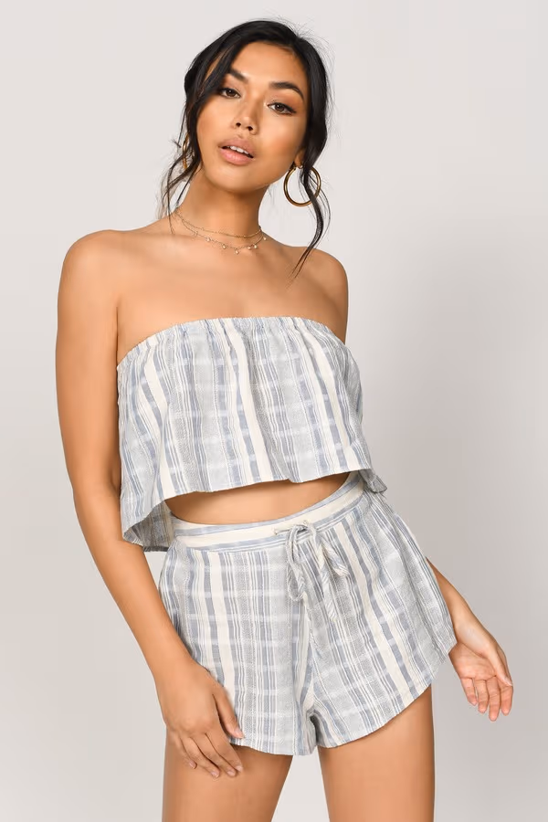 Fly Away Crop Top - Black