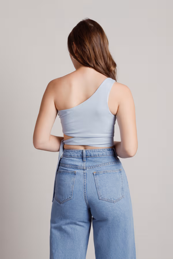 Ladies Night Crop Top - Black