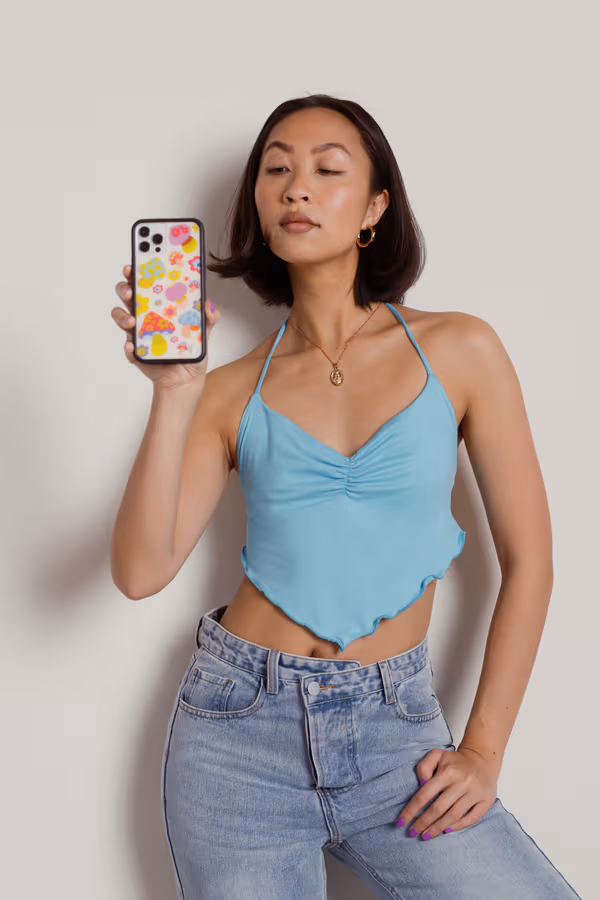 Wildflower Groovy Shroom Iphone Case - Multi