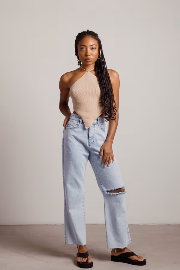 Celestine Crochet Top - Lime