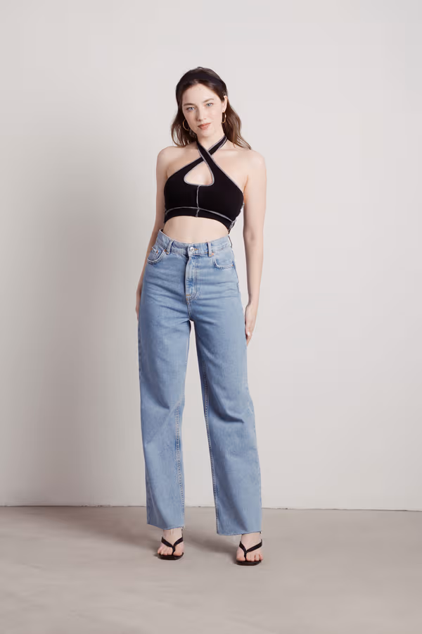 Peak Crop Top - Off White