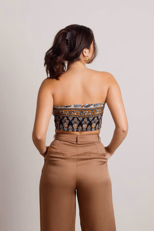 Nubia Crop Top - Black