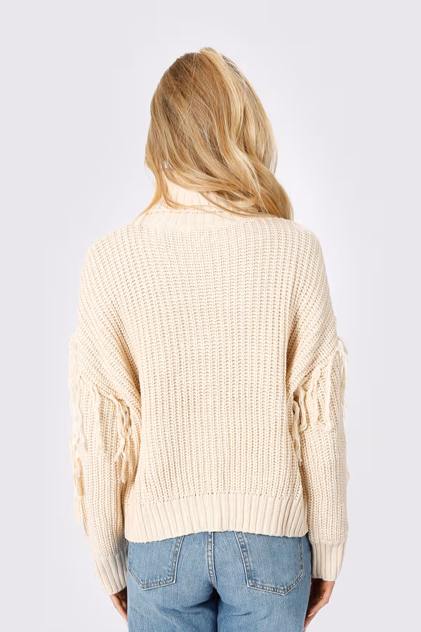 Return To Sender Cropped Sweater - Charcoal