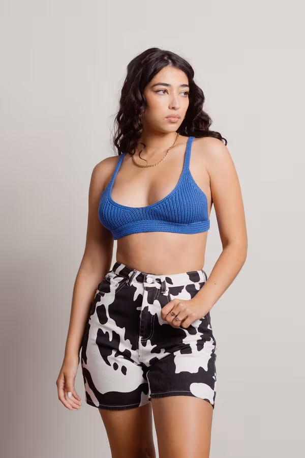 Jaded Crop Top - Tan