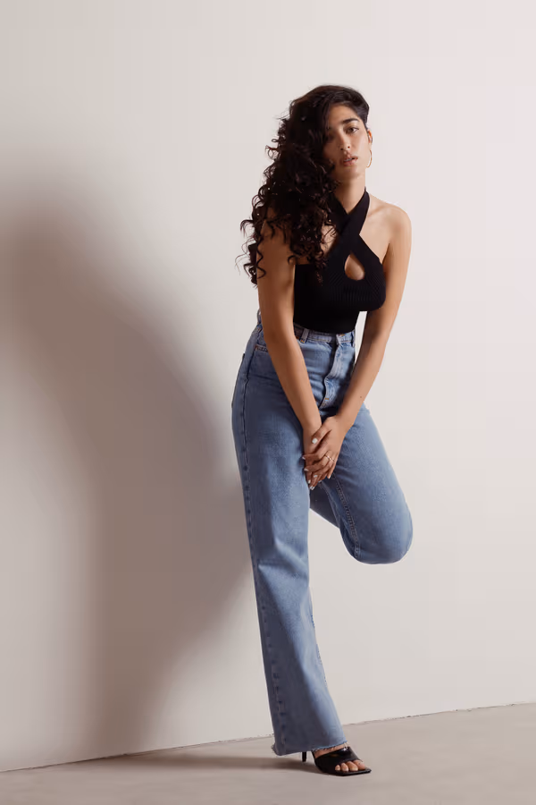 Polly Crop Top - White