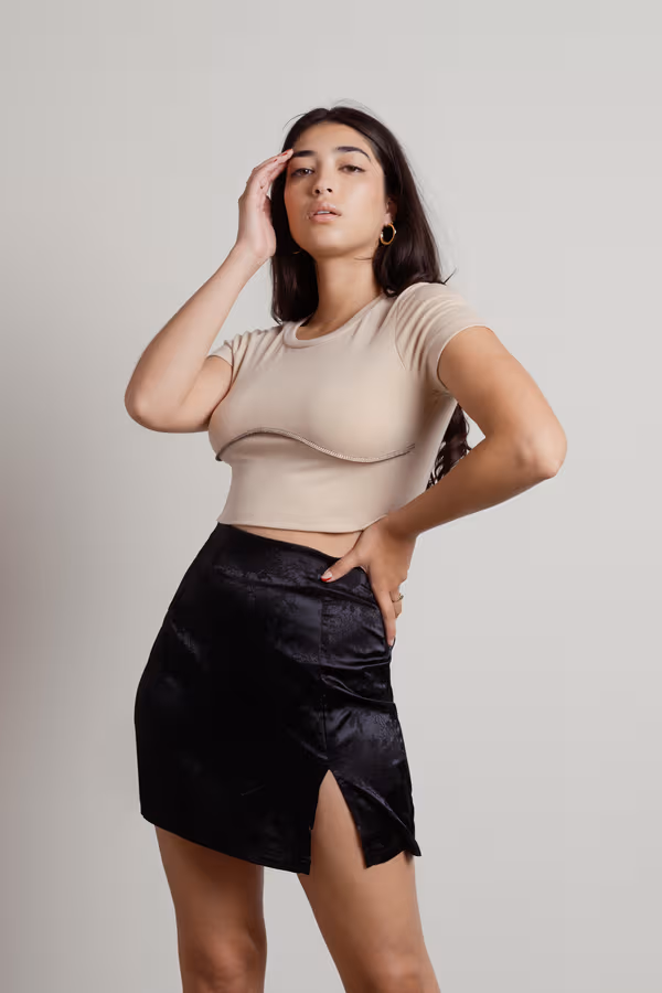 Nono Crop Top - Black
