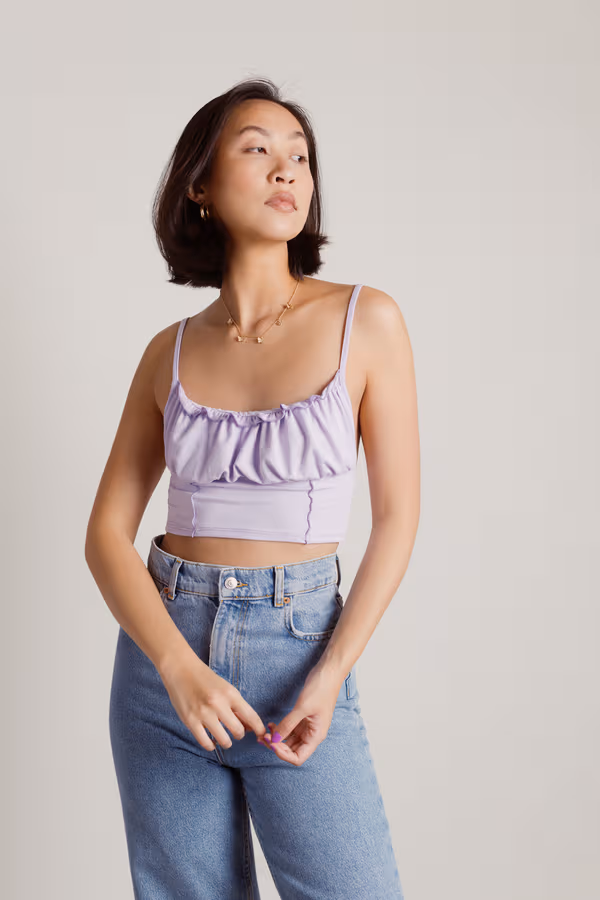 Basique Crop Top - Ivory