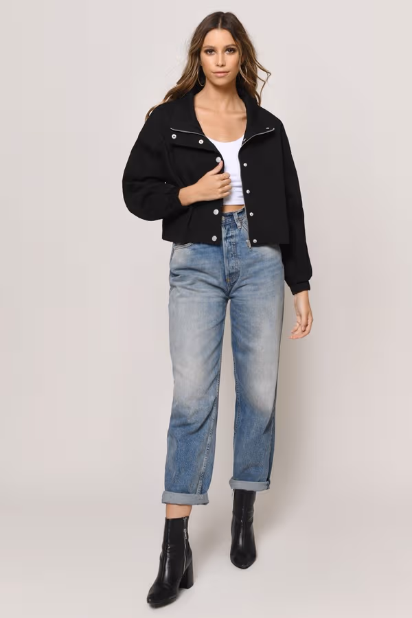 Off Duty Cargo Jacket - Black