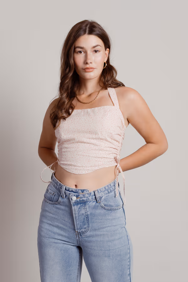 Another Love Crop Top - Pink